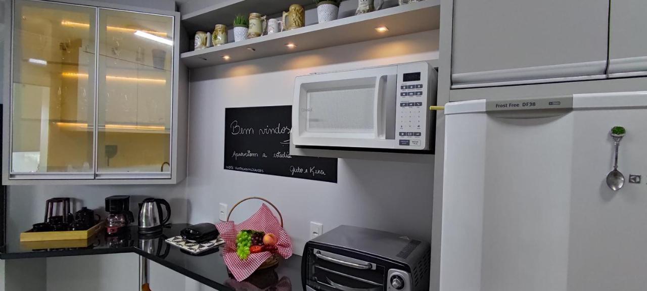 Apartamento Climatizado Familiar Novo Ed Lirio Do Vale Prox Ao Termas De Piratuba Sc Luaran gambar